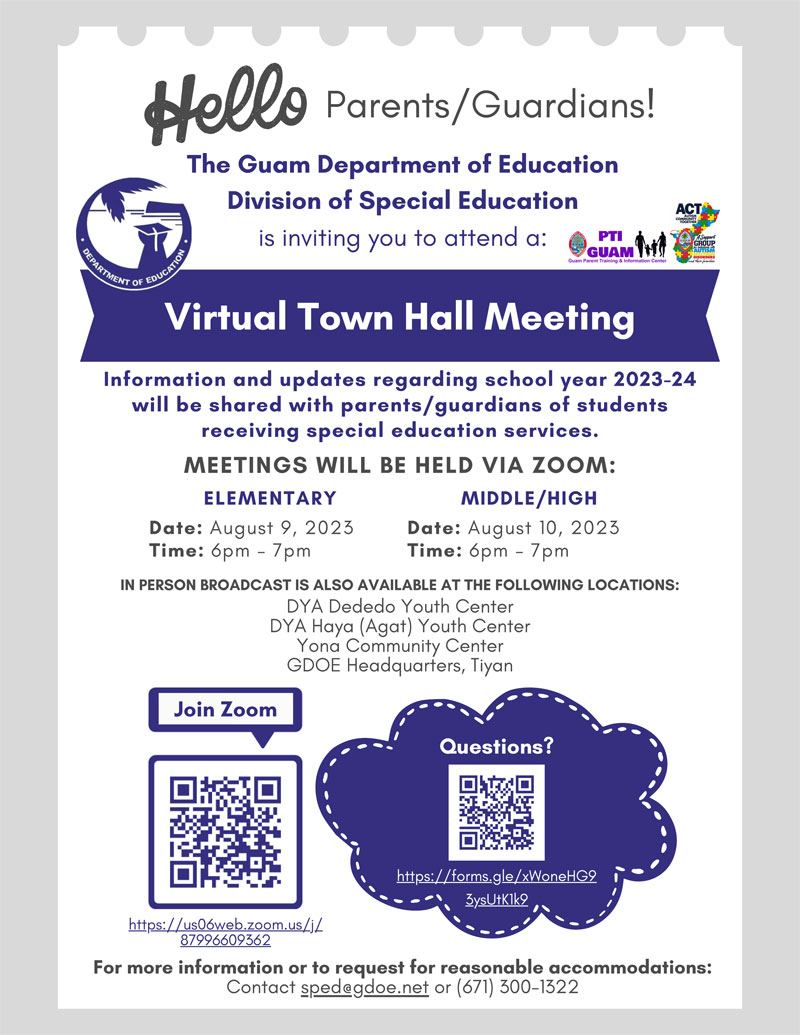 Virtual Town Hall Meeting